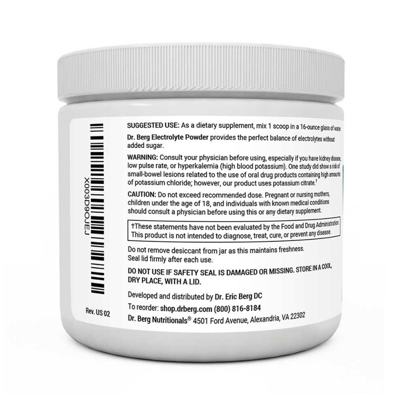 Electrolyte Powder Natural Grape 50 servings