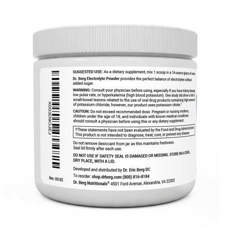 Electrolyte Powder Natural Grape 50 servings