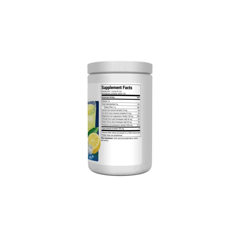 Electrolyte Powder Lemonade 100 Servings