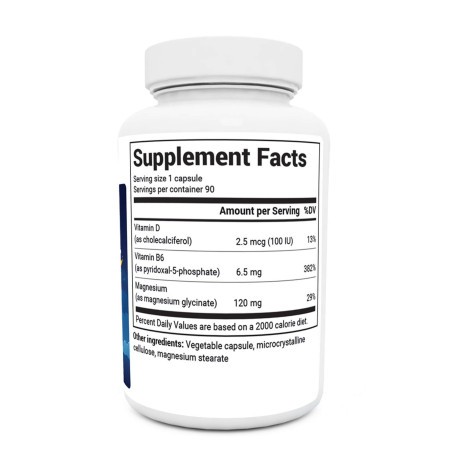 Magnesium Glycinate 120 mg - 90 Capsules